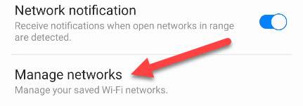 How to Forget a Wi-Fi Network on Android