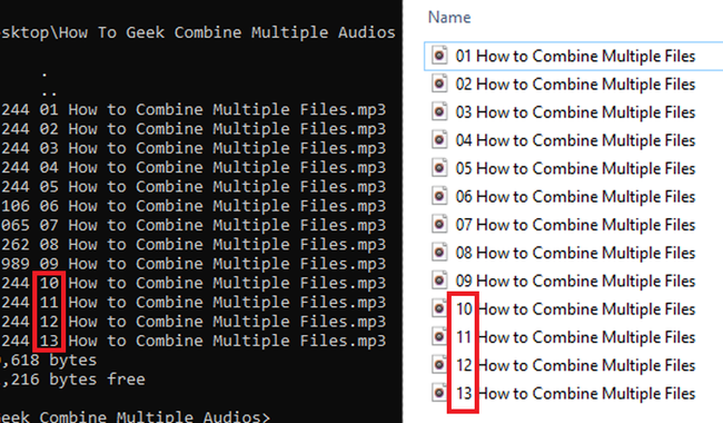How to Batch Combine Multiple Audio Files in Windows