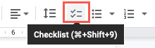 How to Create a Checklist in Google Docs