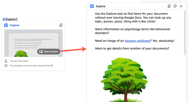 How to Embed Files and Calendar Events in Google Docs