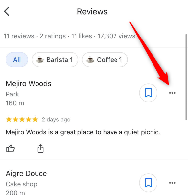 Tap the "More" icon.