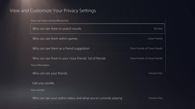 How to Change Your PlayStation 5's Privacy Settings