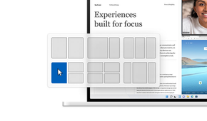 Windows 11 Snap layouts.