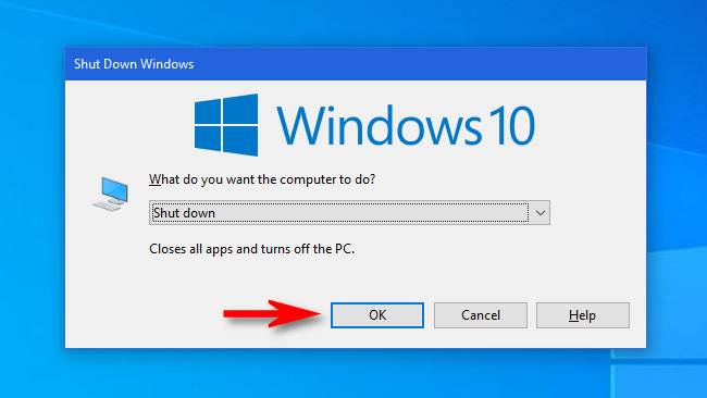 How to Turn Off a Windows 10 PC
