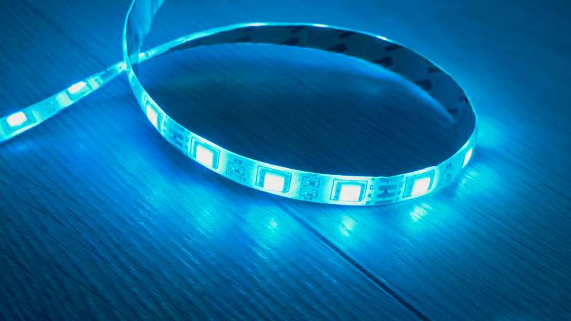 LED strip light.