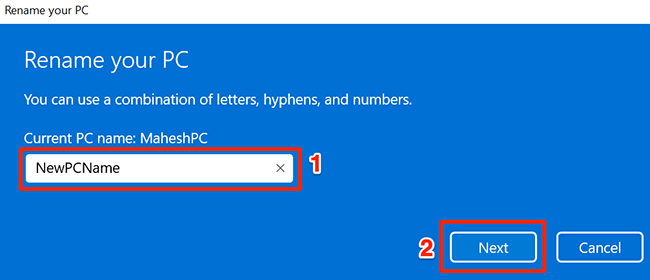 How to Rename Your Windows 11 PC