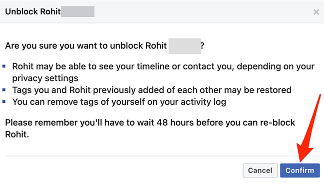 How to Unblock Someone on Facebook