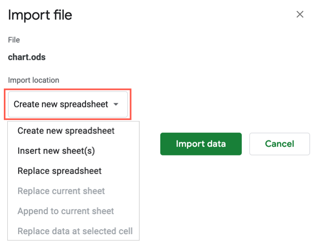 How to Import Different File Types into Google Sheets