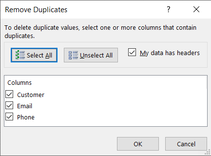 How to Remove Duplicate or Blank Rows From a Table in Microsoft Excel