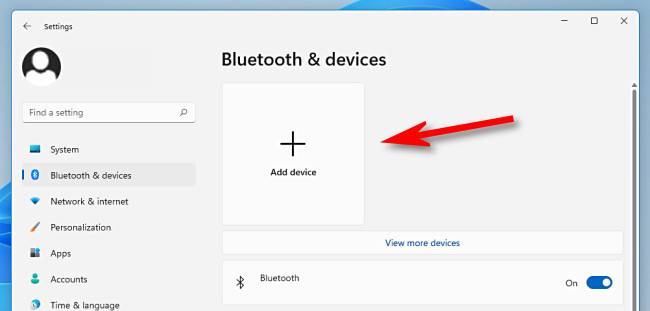 Adding A Device How to Turn On Bluetooth on Windows 11