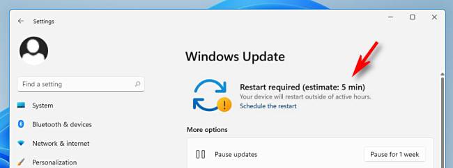 Windows 11 Will Show How Long Updates Take to Install