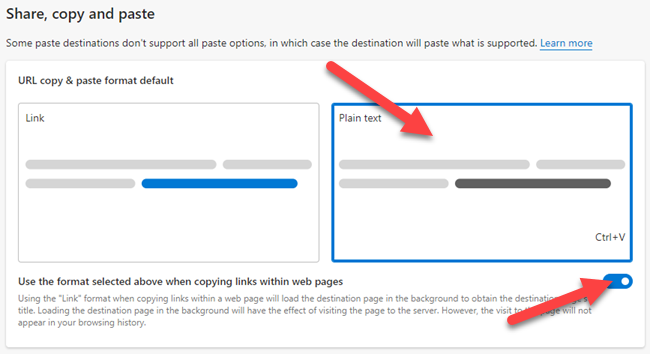 How to Stop Microsoft Edge from Pasting Page Titles Instead of URLs