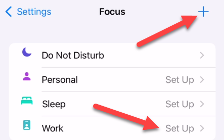 How to Set Up Focus on iPhone and iPad