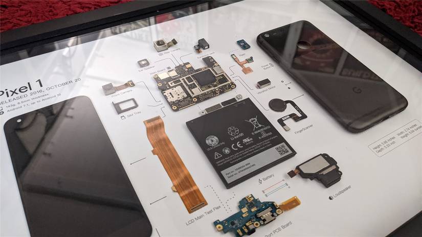 Exclusive First Look: GRID Studios' Google Pixel 1 Framed Art