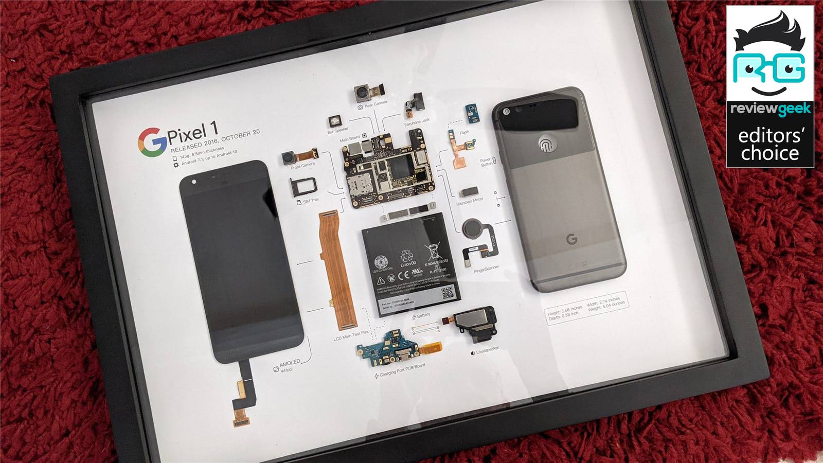 Exclusive First Look: GRID Studios' Google Pixel 1 Framed Art