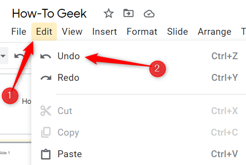 How to Delete a Text Box in Google Slides