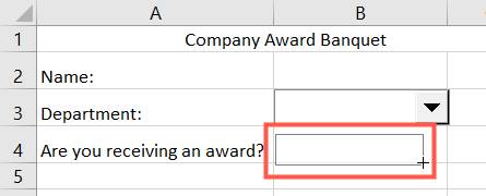 How to Create a Basic Form in Microsoft Excel