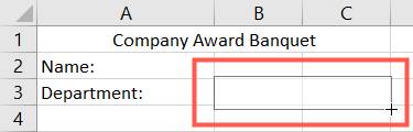 How to Create a Basic Form in Microsoft Excel