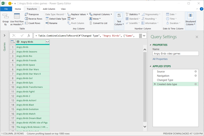 Excel Power Query Custom Data Types How to Create Your Own Data Type in Microsoft Excel