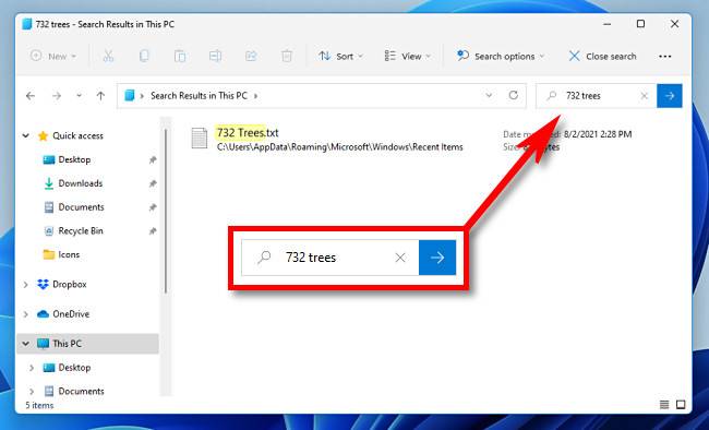How to Search Quickly on Windows 11