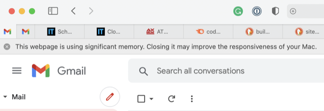 How to Fix "This Website Is Using Significant Memory" on a Mac
