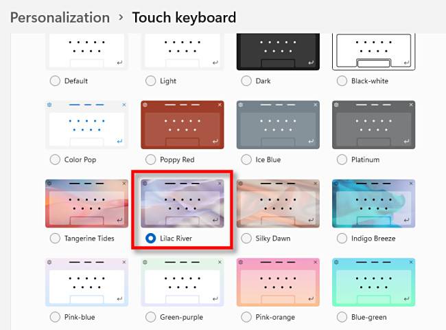 Window Keyboard Input Theme How to Change Touch Keyboard Themes on Windows 11