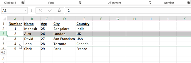 How to Move Columns and Rows in Microsoft Excel