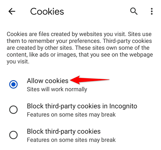 How to Enable Cookies in Google Chrome