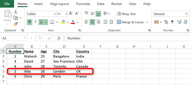 How to Move Columns and Rows in Microsoft Excel