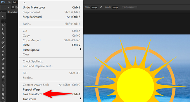 How to Resize a Layer in Adobe Photoshop