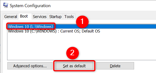 Default Boot How to Set the Default OS on a Windows Dual-Boot Computer