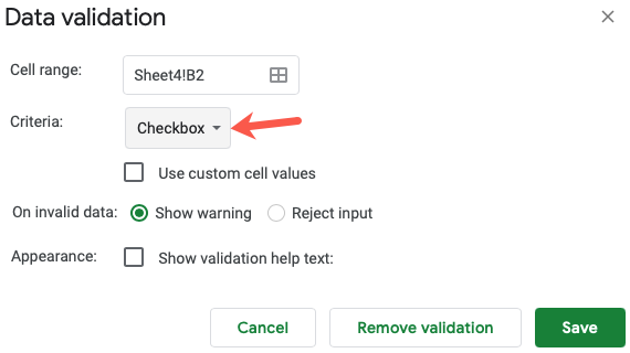 Google Sheets Include Checked Box How to Add a Checkbox in Google Sheets