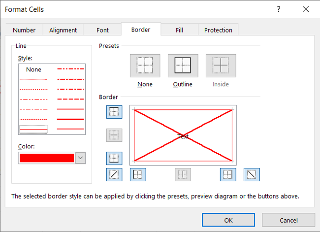 Excel Rounded Borders How to Create a Custom Border in Microsoft Excel