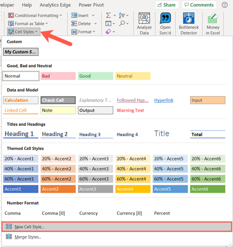 How to Create a Custom Border in Microsoft Excel