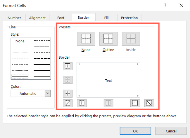 Excel Rounded Borders How to Create a Custom Border in Microsoft Excel