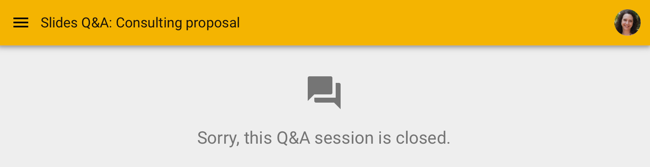 How to Hold a Q&A Session During a Google Slides Presentation