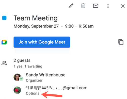 How to Make Guests Optional for Google Calendar Events