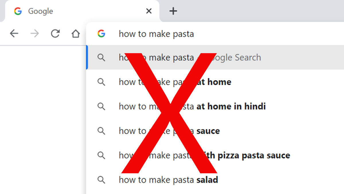 How to Disable Address Bar Search Suggestions in Google Chrome