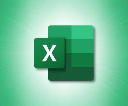 Microsoft Excel logo on a green background