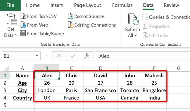 How to Alphabetize Data in Microsoft Excel