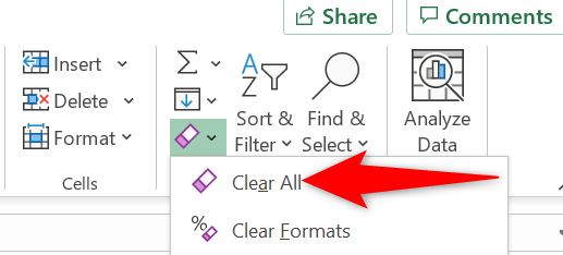 How to Remove a Table in Microsoft Excel