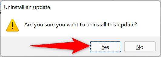 How to Uninstall an Update in Windows 11