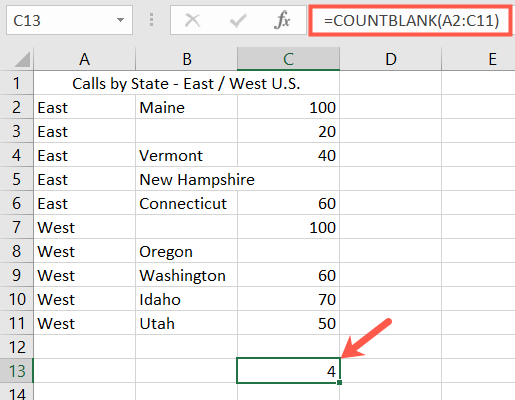 How to Count Cells in Microsoft Excel