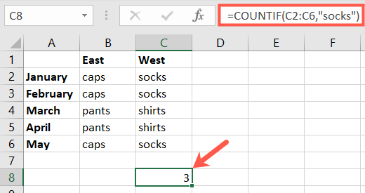 How to Count Cells in Microsoft Excel