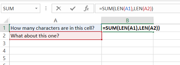 How to Count Characters in Microsoft Excel