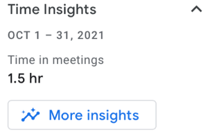 Get Insights on How You Spend Your Time in Google Calendar