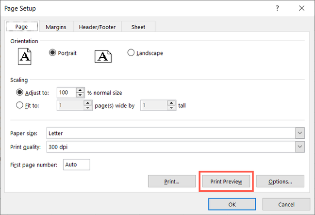 How to Set the Print Area in Microsoft Excel
