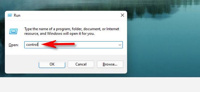 How to Open Control Panel on Windows 11