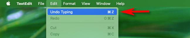 How to Undo (and Redo) on Mac