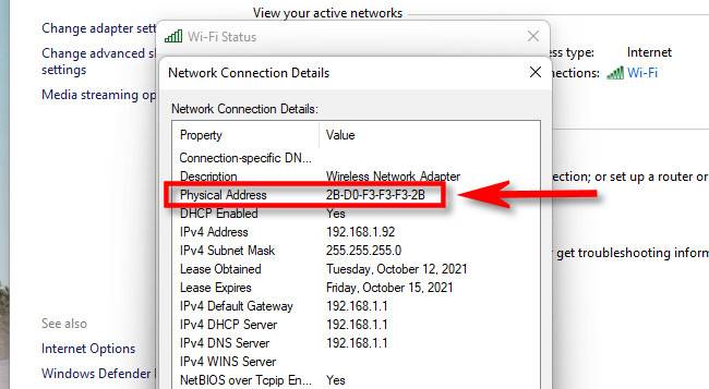 How to Find Your MAC Address on Windows 10 or 11